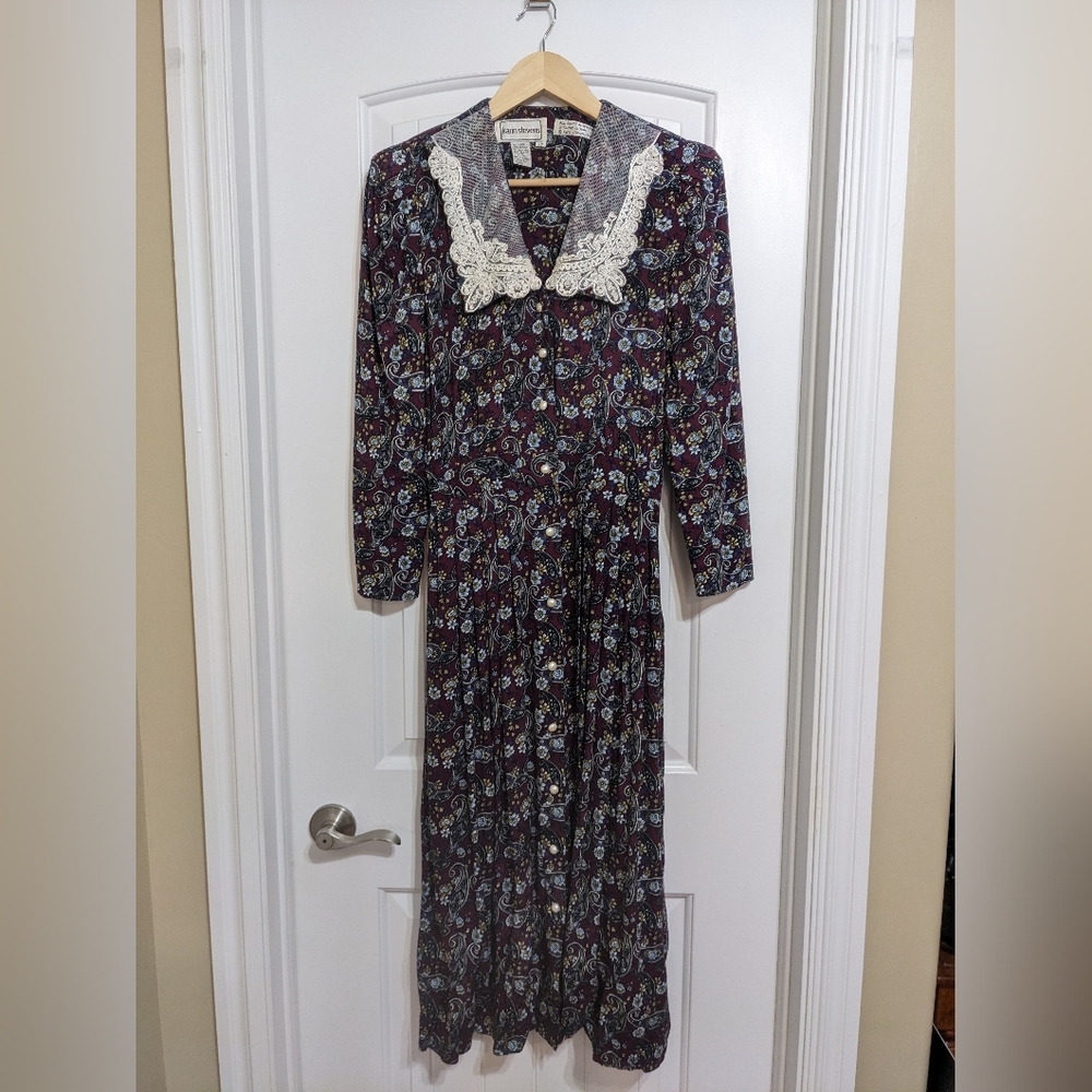 Vintage Karin Stevens dress l